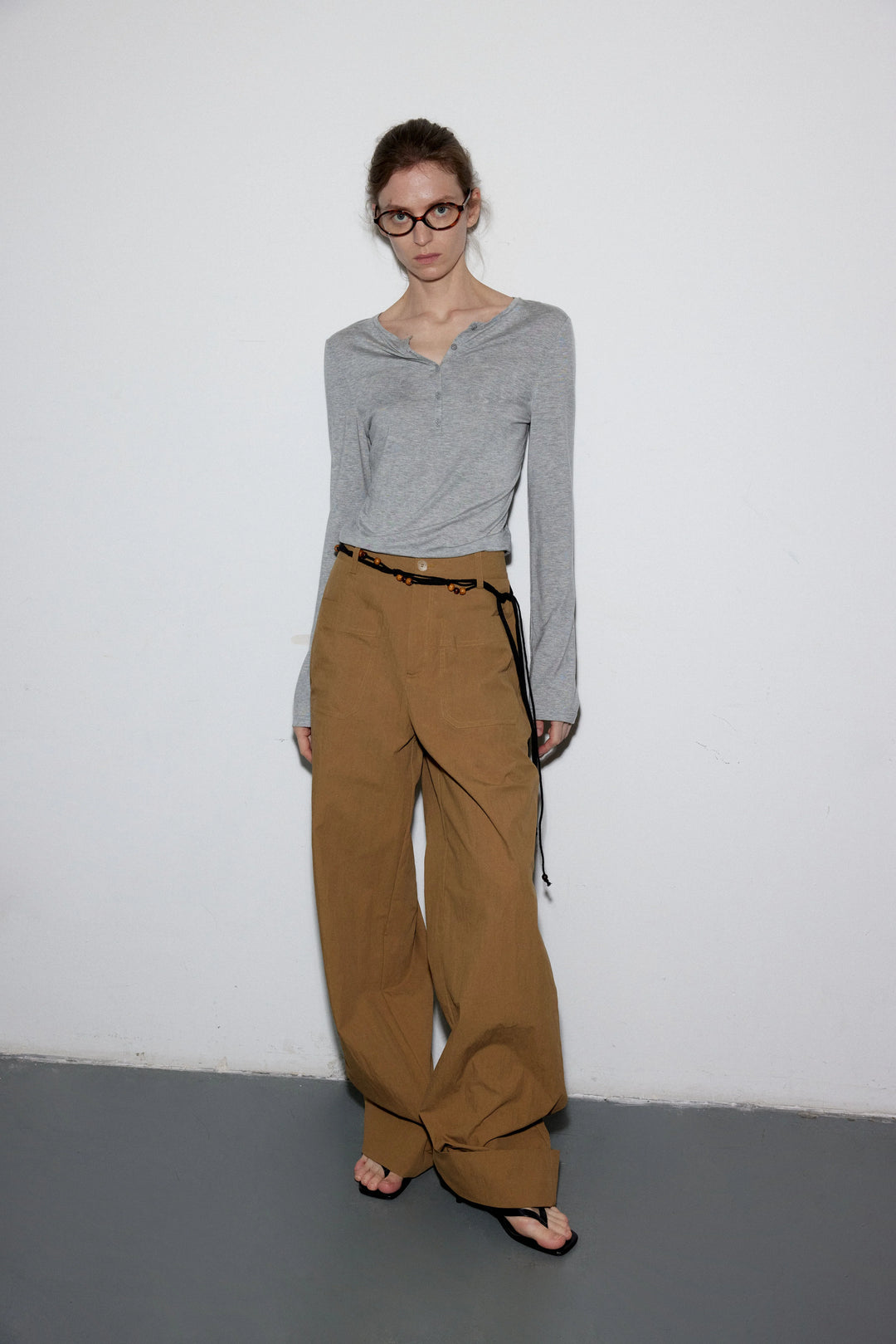 Ice-Dyed Workwear Trousers