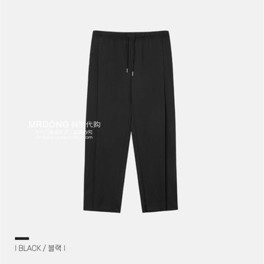 Korean Men's Elastic Waist Breathable Pants for Spring/Summer