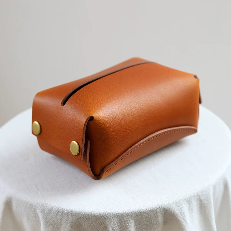 Leather Craft Tissue Box