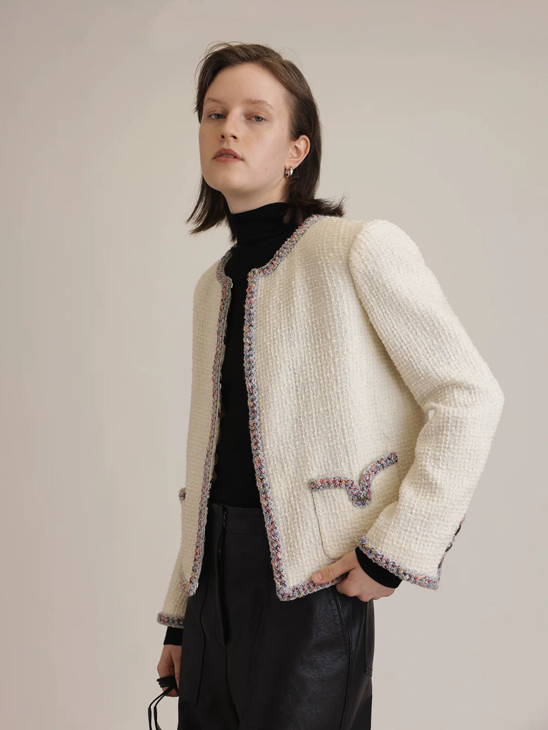 Wool Blend Chanel Jacket