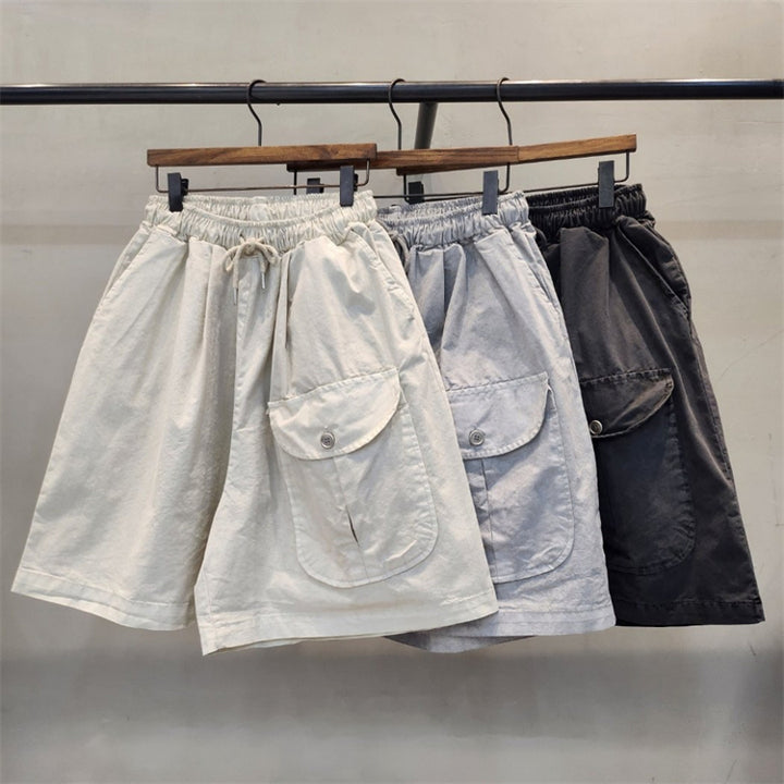 Pocketed Casual Shorts