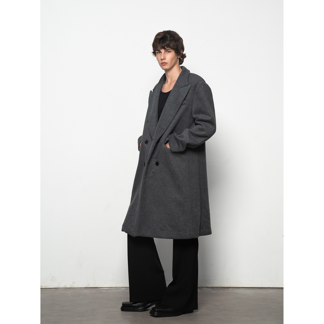 Double-Sided Wool Coat