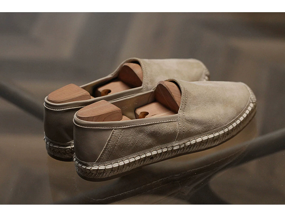 Yizhi Suede Fisherman Loafers