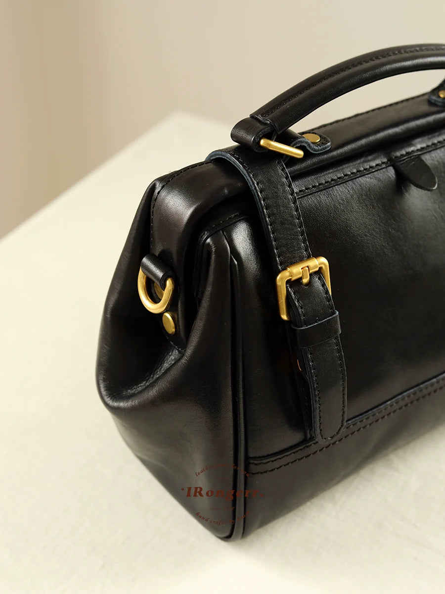 Leather Doctor Shoulder Bag