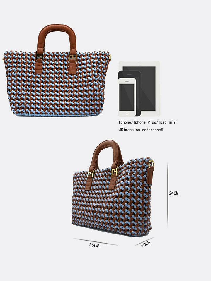 Woven Executive Tote