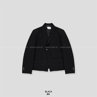 Flap Pocket Suit Jacket