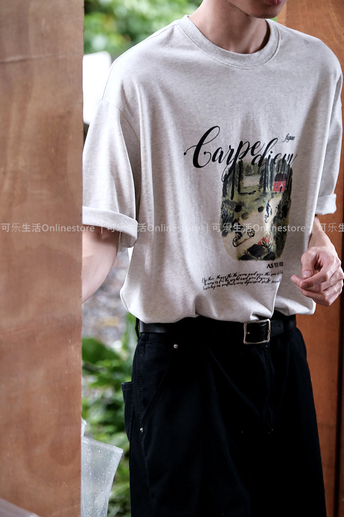 Landscape Print T-Shirt