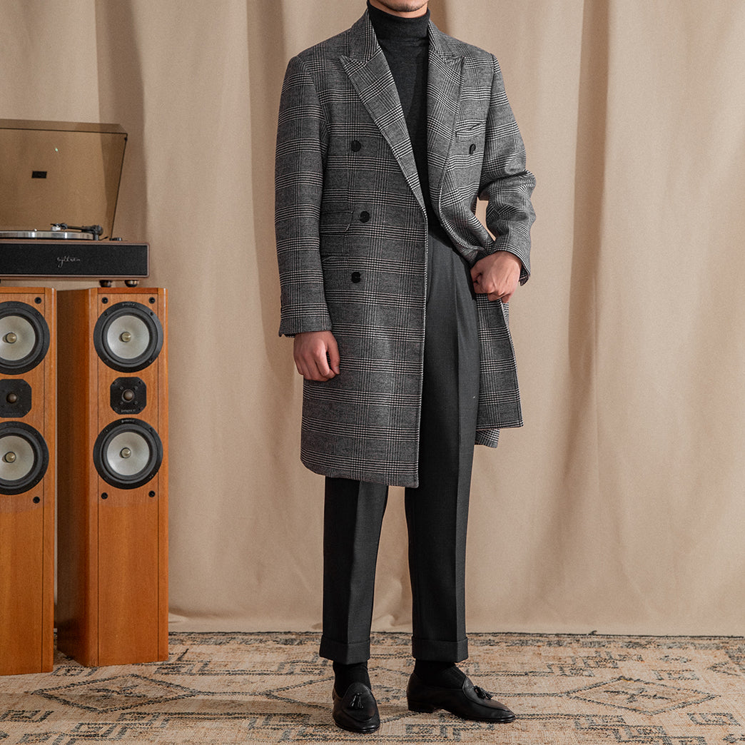 Prince Of Wales Check Coat