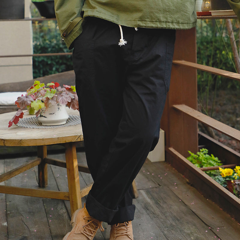 Large Pocket Casual Pants