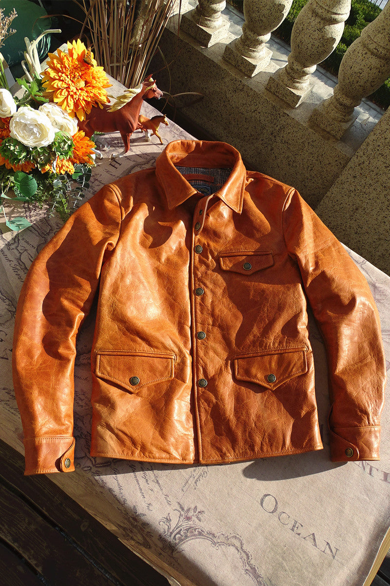 Marked Horse Hide Jacket