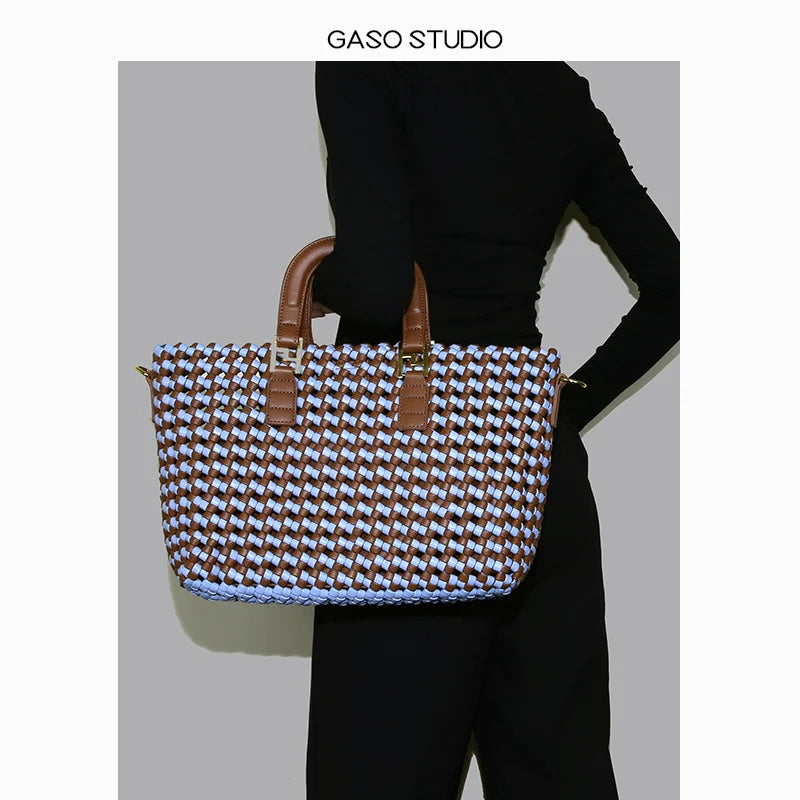 Woven Executive Tote