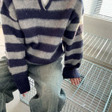 Lazy Style Mohair Sweater - Soft and Waxy Comfort for Autumn & Winter