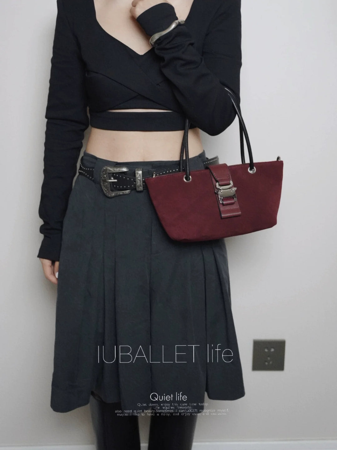 Matte Leather Crossbody