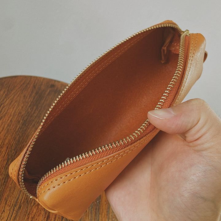 Leather Essentials Pouch