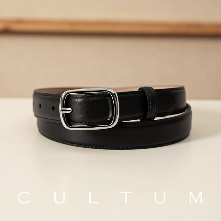 Leather Pin Buckle Belt