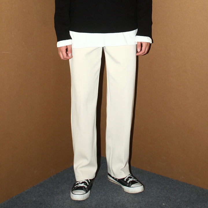 Morandi Color Fleece Pants