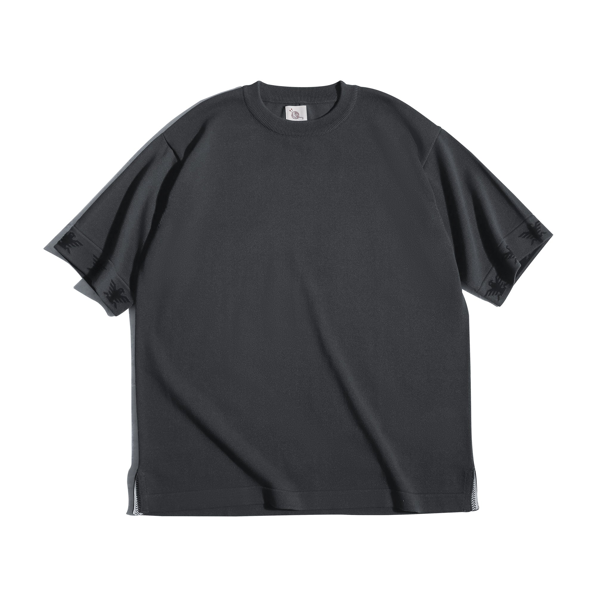Retro Thunderbird Knit Tee Men's Summer T-Shirt