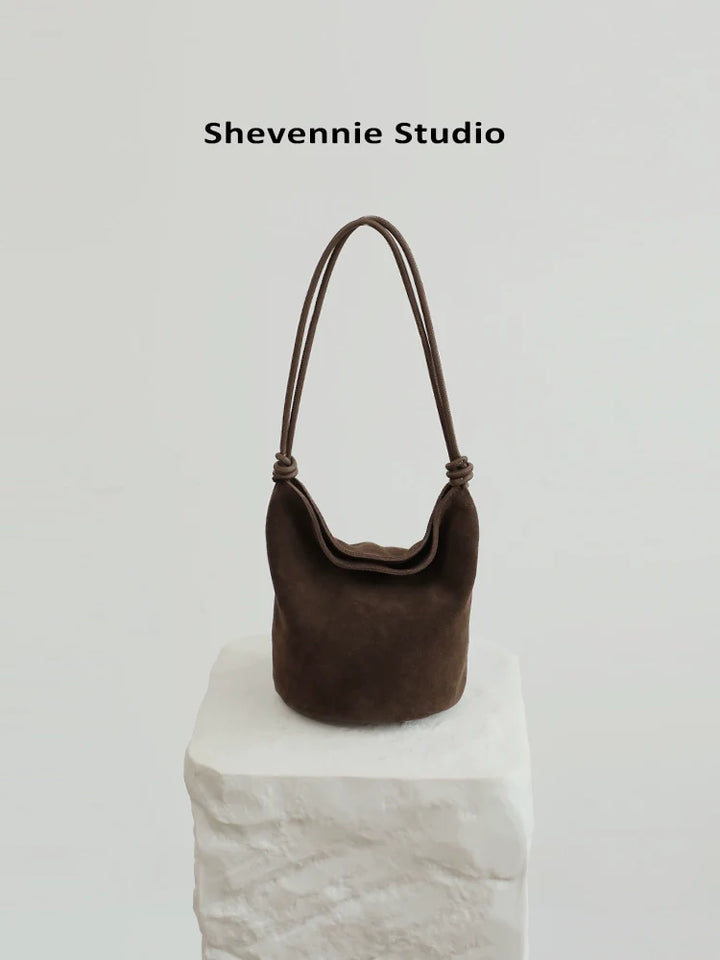 Mercer Suede Bucket Bag