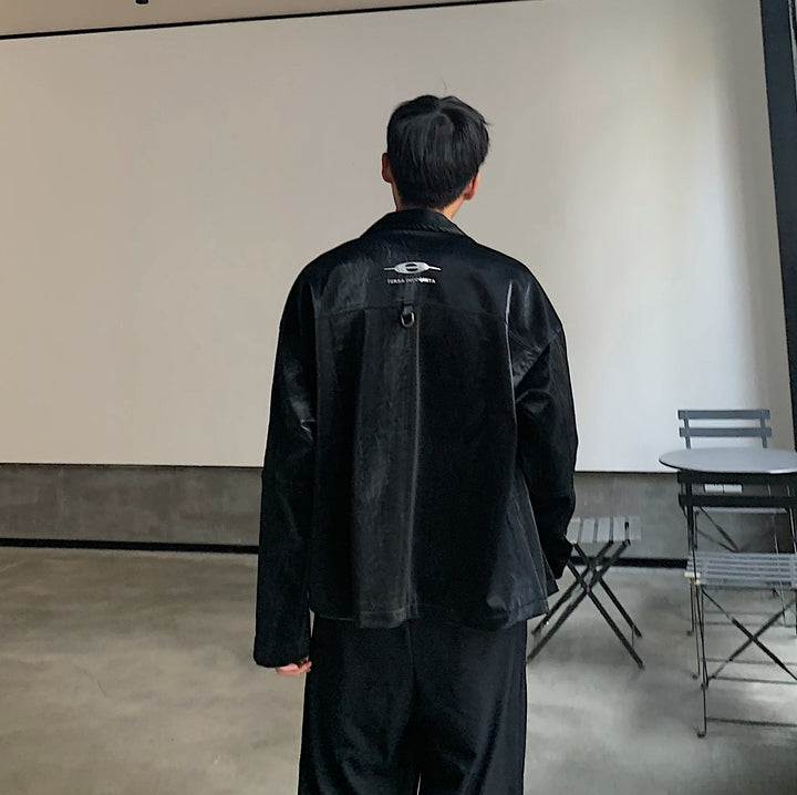 Ma Jiaqi Leather Jacket