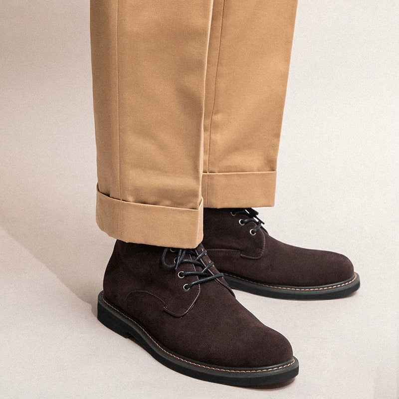 Genuine Leather Chelsea Boots