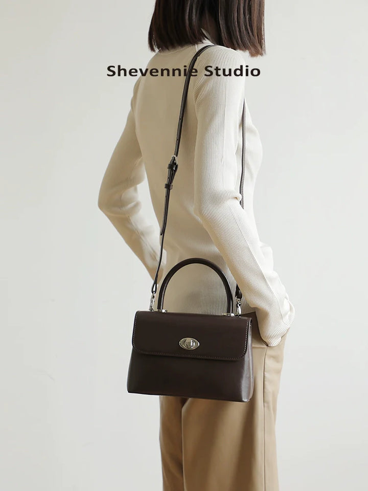 Shevennie Leather Crossbody