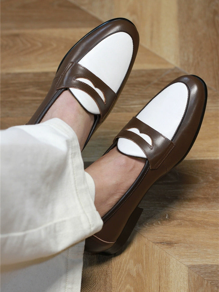 Yizhi Color-Block Loafers