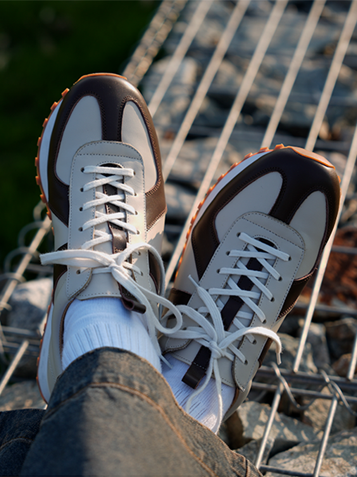 Yizhi Cowhide Trainers