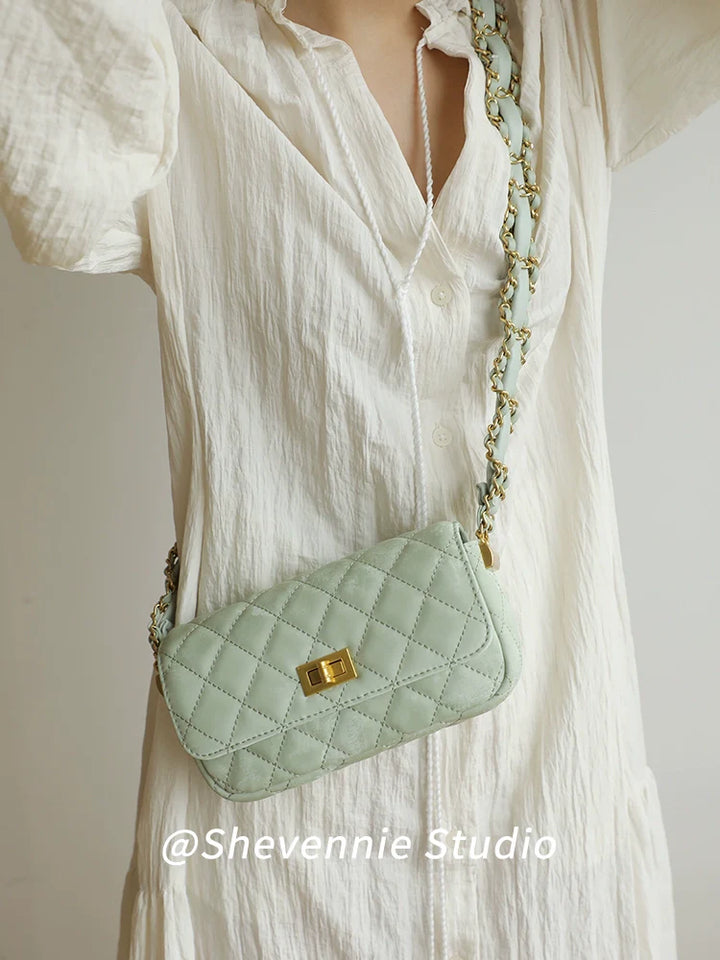 Silk Chain Mini Shoulder Bag