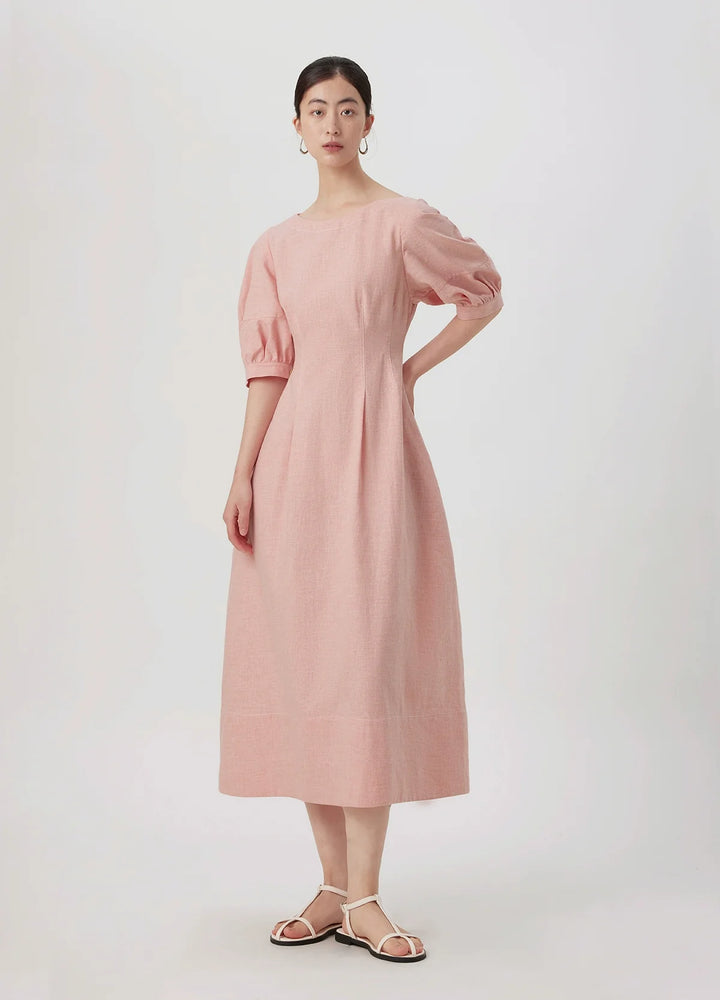 Linen A-Line Skirt