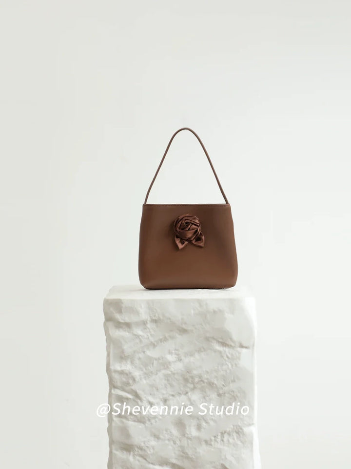 Silk Cowhide Mini Tote