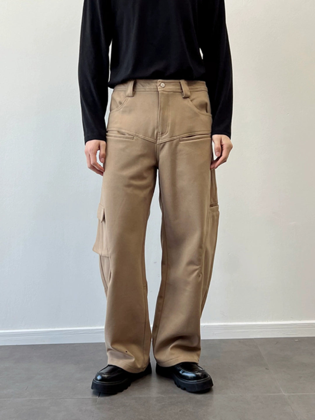 Khaki Woolen Work Trousers