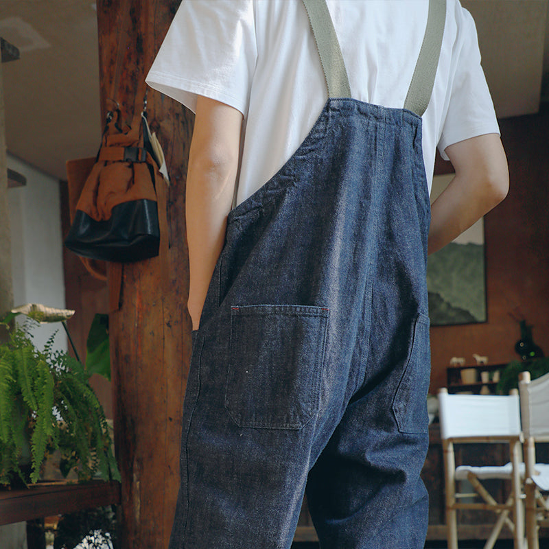 Denim Suspenders