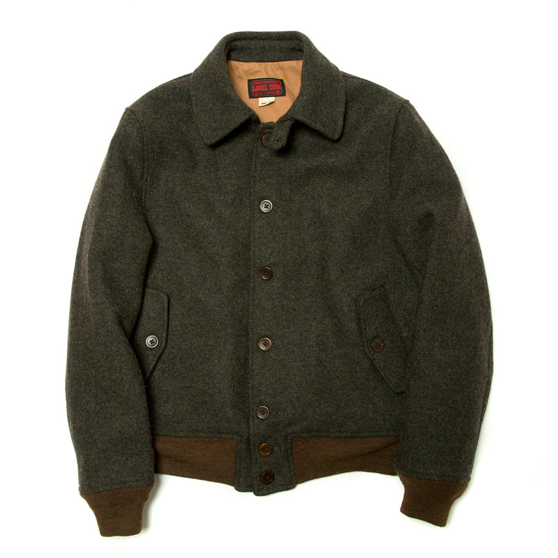 ジャケット・アウター Phlannel Wool Tweed Harrington Jacket Tweed Harrington Jacket – Panki