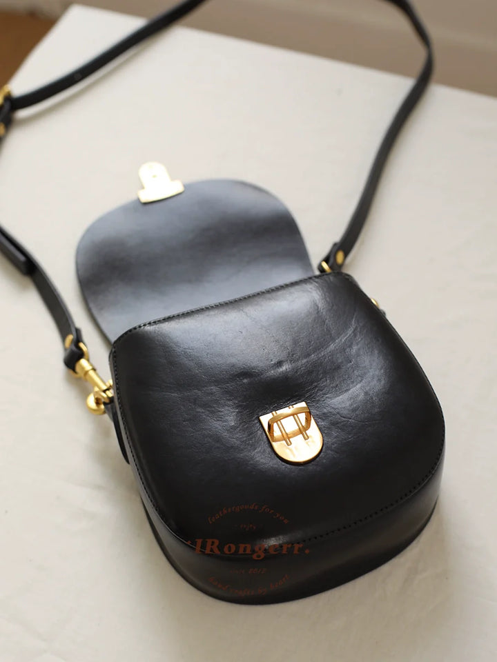 Saddle Leather Shoulder Bag