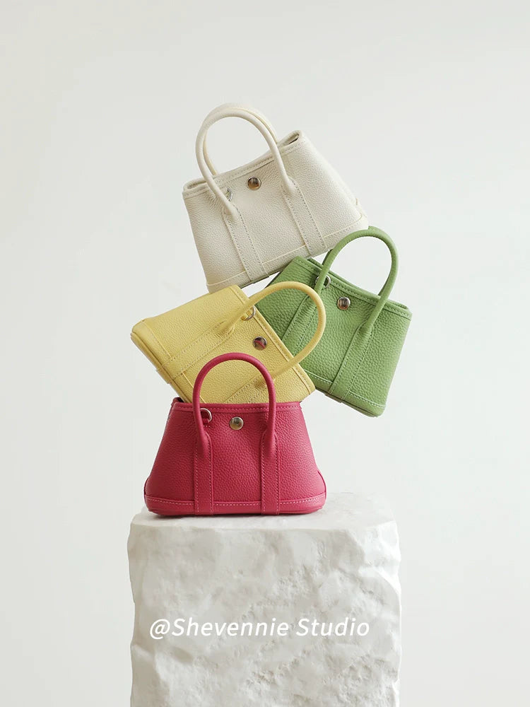 Shevennie Leather Mini Tote