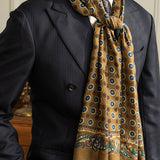 Gentry Retro Scarf - Wool Silk Fusion for High-End Winter Warmth