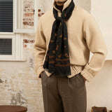 Handsome Tweed Jacket - Retro Style Wool Warmth for Casual Cool