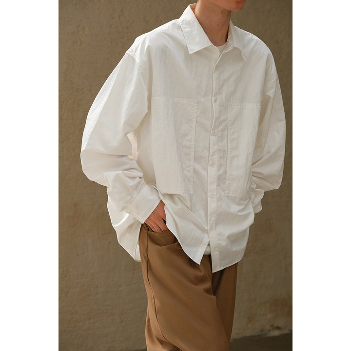 Wrinkle-Resistant White Shirt