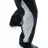 Versatile Loose Stitched Multi-Pocket Trousers