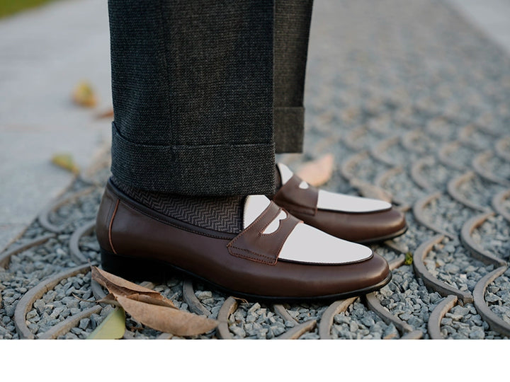 Yizhi Color-Block Loafers