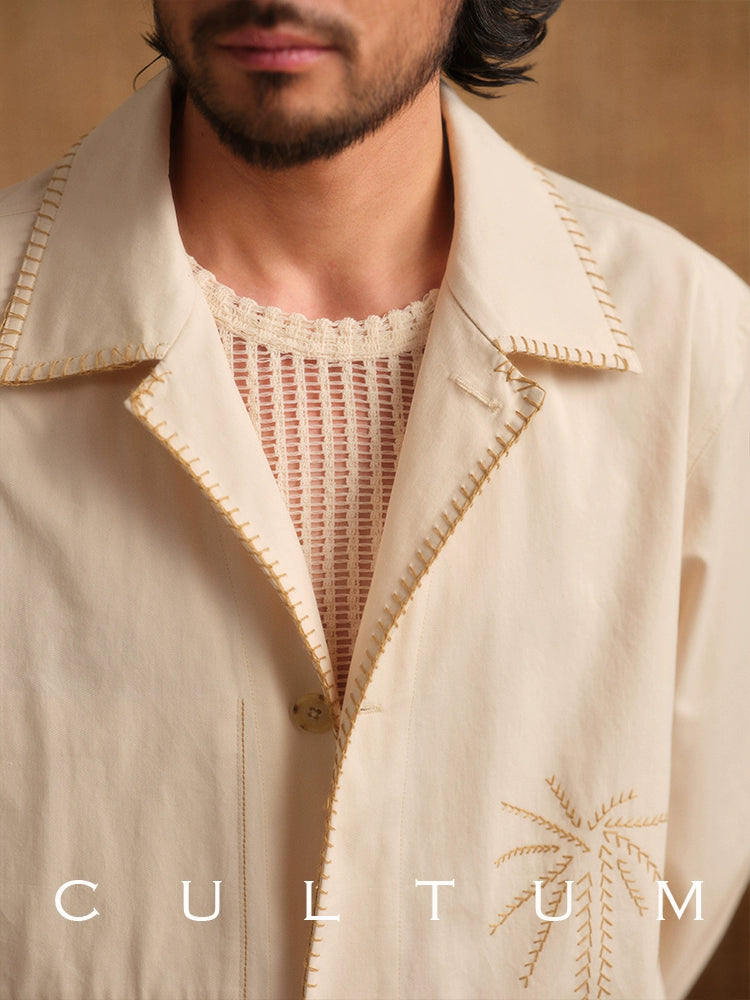 Embroidered Workwear Jacket