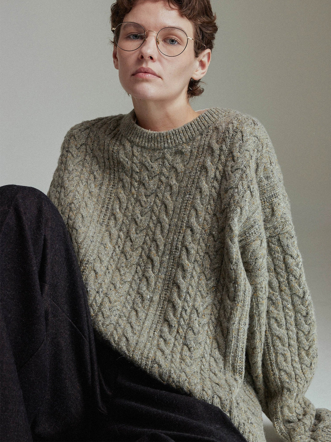 Merino Wool Crew Sweater