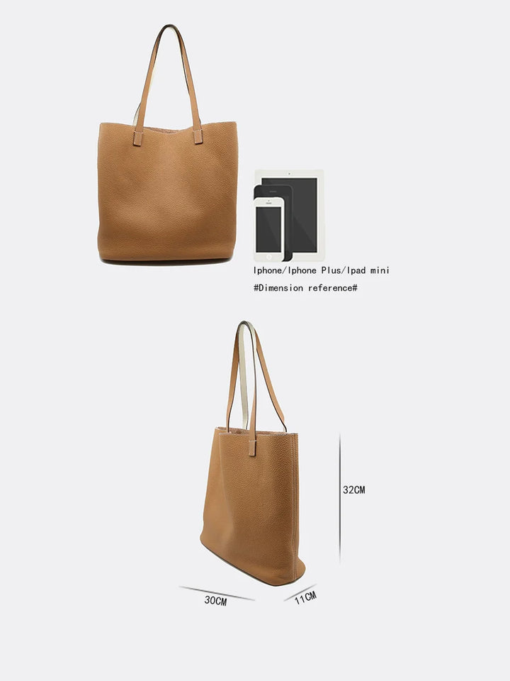 Genuine Leather Elite Tote