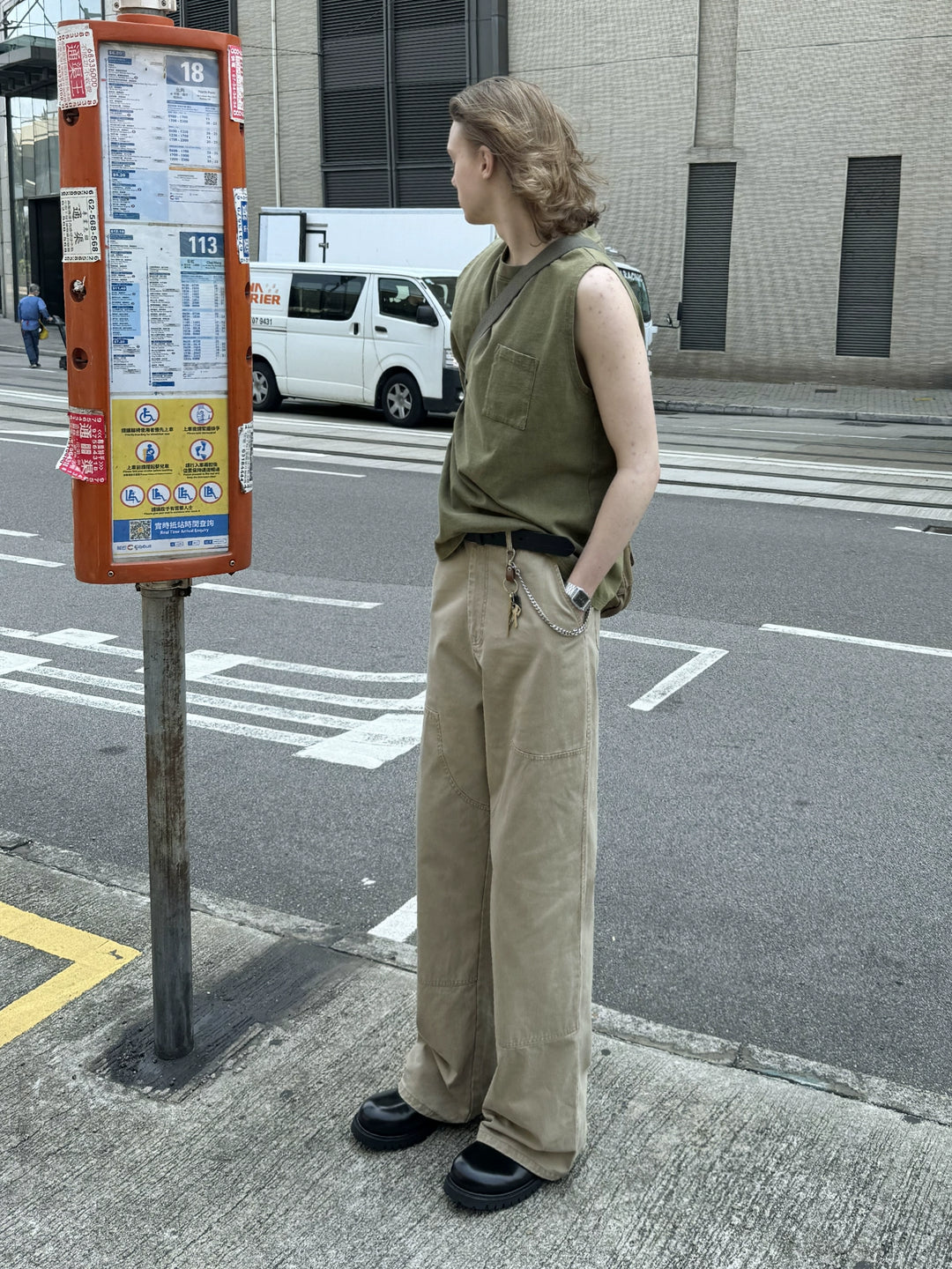 Khaki Carpenter Pants