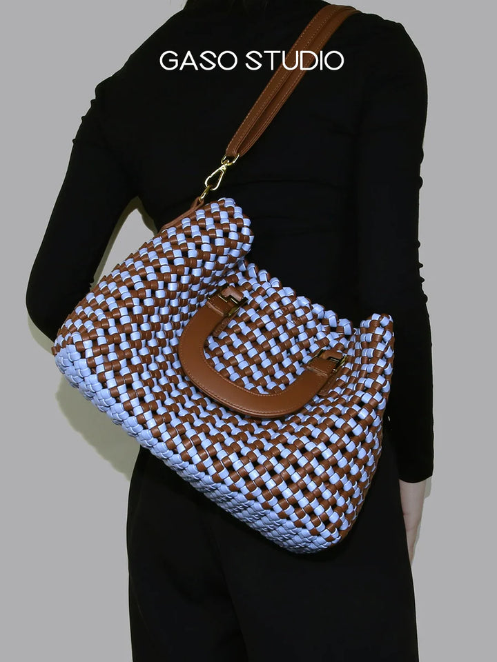 Woven Executive Tote