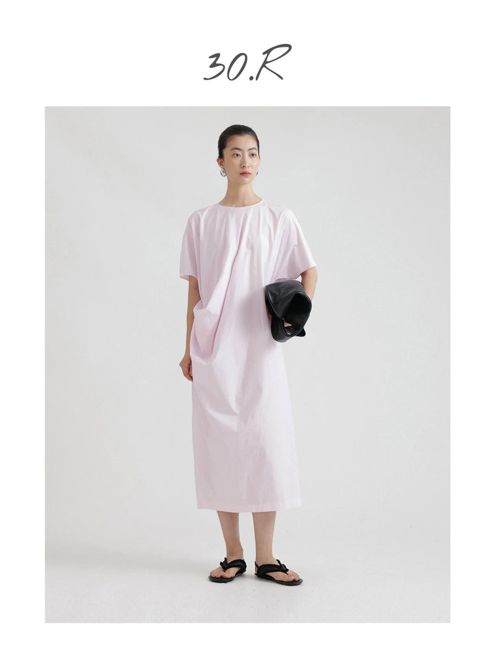 High-Density Cotton Long Dress