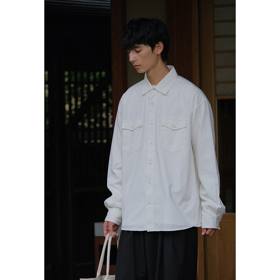 Double Pocket Long-Sleeved Shirt