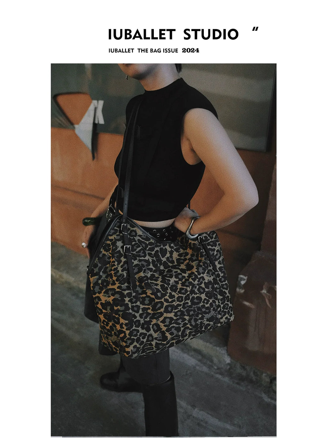 Leopard Luxe Tote