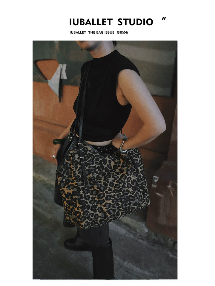 Leopard Luxe Tote