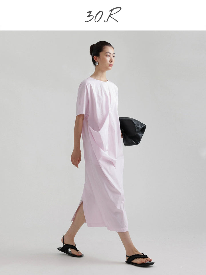 High-Density Cotton Long Dress